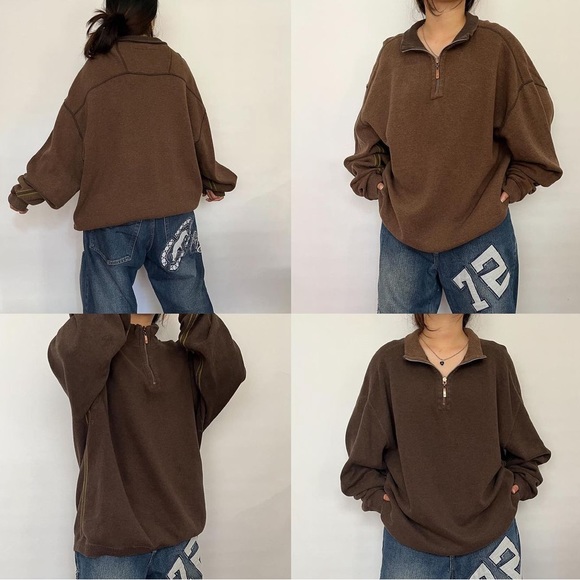 Tommy Bahama Men’s Half Zip VEUC XL $95 - Picture 2 of 6